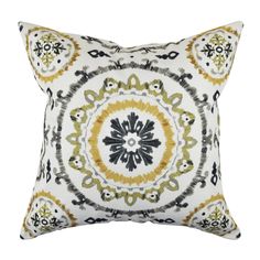 Handmade Flower Mandala Moroccan Throw Pillows
