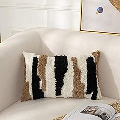 Moroccan Hand-Woven Wool Pillows - Berber Artisanship