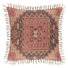 Handmade Moroccan Fringed Pillows - Vibrant Colors & Unique Textures