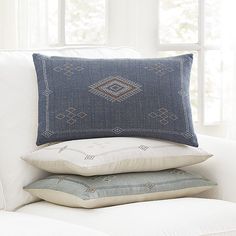 Handmade Dark Gray Moroccan Cactus Silk Sabra Pillow