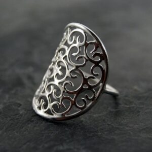 Unique Moroccan Tuareg Berber Rings - Handcrafted Artistry in Vibrant Colors, Premium Quality and Custom Sizing