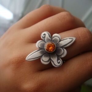 Moroccan Tuareg Berber Rings Collection in Vibrant Tones