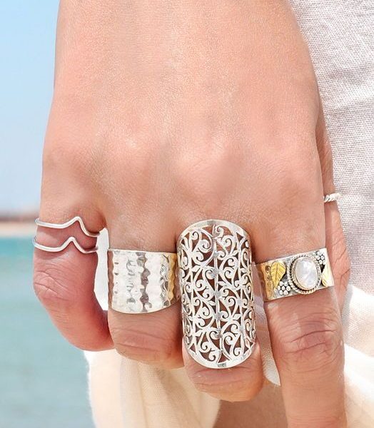 Handmade Moroccan Tuareg Berber Rings - Artisanal Ethnic Elegance