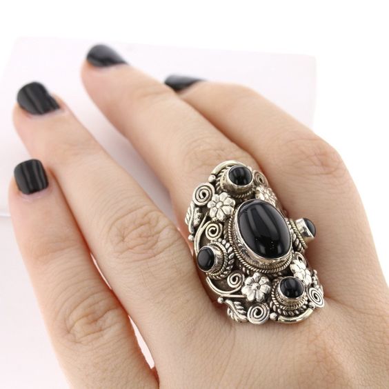 Handcrafted Moroccan Tuareg Berber Rings - Vibrant Colors