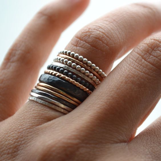 Moroccan Tuareg Berber Handcrafted Rings - Ethnic Artistry & Elegance