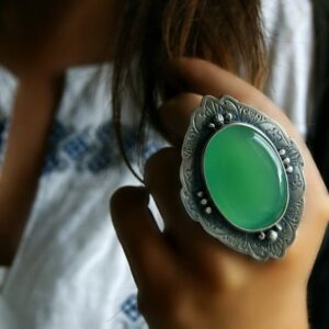 Masterpiece Moroccan Tuareg Berber Rings - Vibrant Handcrafted Art