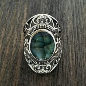 Moroccan Berber Handcrafted Rings with Vibrant Designs