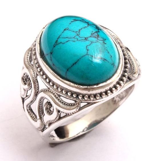 Moroccan Tuareg Berber Handcrafted Colorful Rings