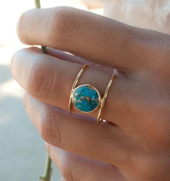 Handmade Moroccan Tuareg Berber Rings - Traditional Artistry and Vibrant Colors from Morocco