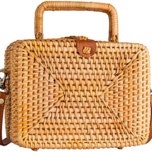 Unique Berber Handwoven Straw Clutch For Eco-Friendly Style