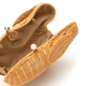 Handwoven Moroccan Straw Clutch - Eco-Friendly & Versatile