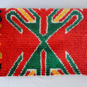 Eco-Friendly Handwoven Straw Clutch - Moroccan Berber Crafted