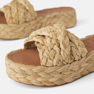 Straw Handcrafted Lightweight Sandals for Summer Style