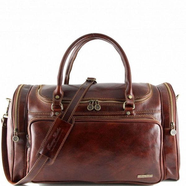 Handcrafted Vintage Leather Moroccan Travel Bag