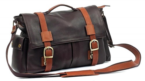 Handcrafted Moroccan Leather Travel Bag - Stylish Handmade Bag