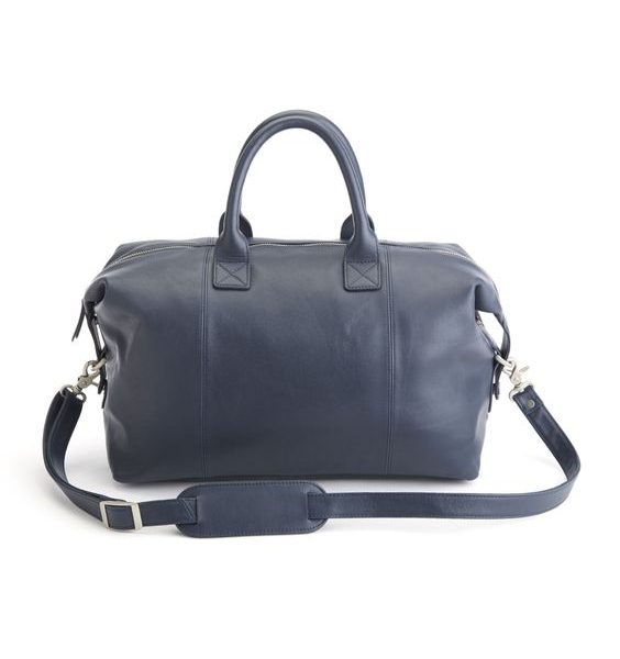 Real Leather Moroccan Travel Bag - Handmade & Premium