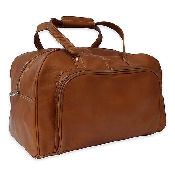 Handmade Brown Leather Travel Bag - Stylish & Functional