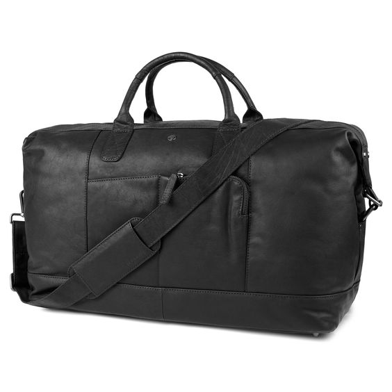 Handcrafted Moroccan Leather Travel Bag 102 - Premium Durable Style & Practical Organization