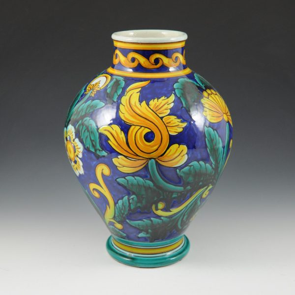 Moroccan Handmade Ceramic Vase | Intricate Patterns & Artistry