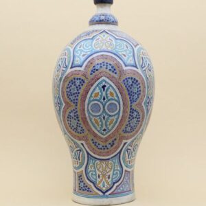 Moroccan Ceramic Vase - Handmade Moorish Design