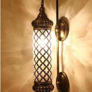 Handcrafted Moroccan Wall Lamps - Vintage Beauty for Indoor & Outdoor Spaces