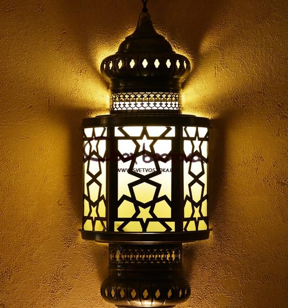 Moroccan Silver Wall Lamps - Premium Metal Craft, Indoor & Outdoor Lighting