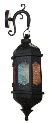 Moroccan Silver Metal Pendant Wall Lamps - Premium Handmade Lighting