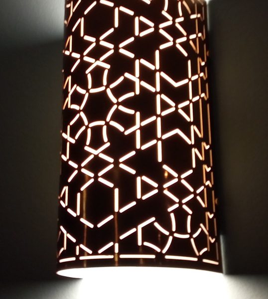 Moroccan Handmade Metal Wall Lamps | Vintage Charm