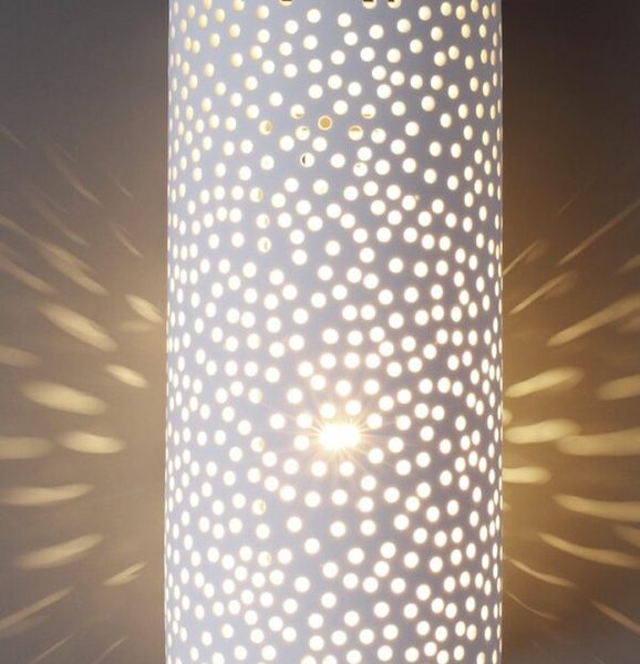 Moroccan Silver Metal Pendant Wall Lamps for Indoor/Outdoor