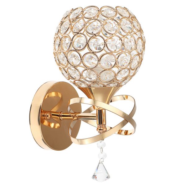 Moroccan Silver Metal Handmade Wall Lamp