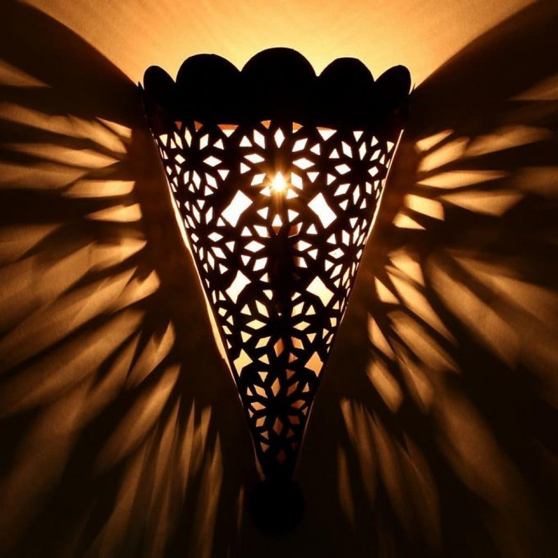 Moroccan Silver Pendant Lamps - Handcrafted Vintage Lighting