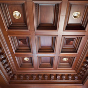 Exquisite Hand-Carved Moroccan Cedar Wood Ceilings from Marrakech