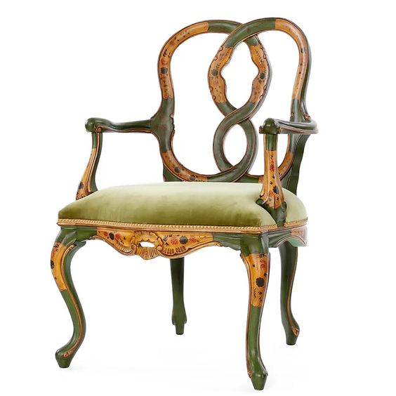 Luxury Moroccan Wood Chair - Handcrafted Elegance & Comfort
