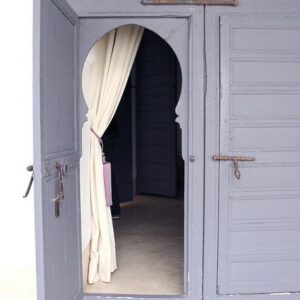 Lilac Traditional Moroccan Wood Door for Interior & Exterior