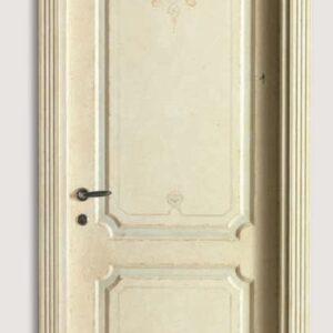Elegant Light Oak Wood Door 058 | High-Quality Moroccan Craftsmanship