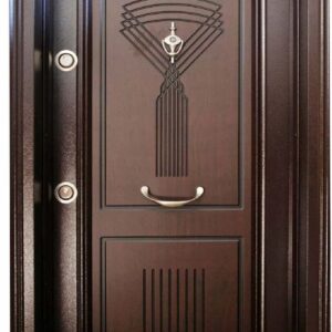 Dark Wood Front Door | Premium Solid Wood Entryway Door