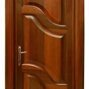 Premium Moroccan Solid Wood Entrance Door - Custom Dimensions and Quality