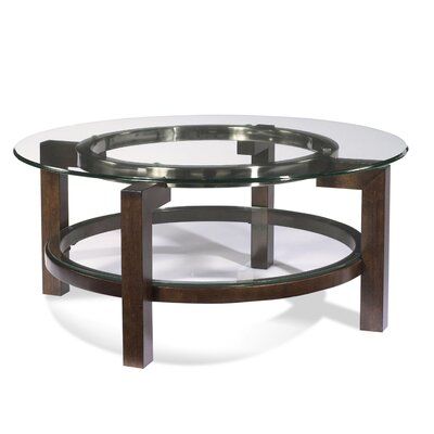 Exotic Hand-Carved Moroccan Wood Table with Glass Top