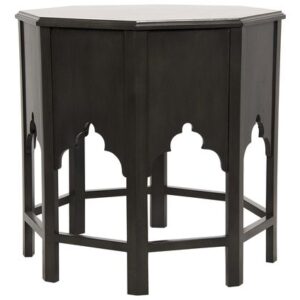Hand-Carved Moroccan Wood Table 041 - Premium Quality, Custom Dimensions