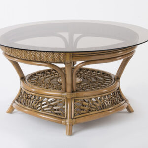 Wooden Moroccan Arches Glass Top Table - Hand-Carved Luxury Statement Piece