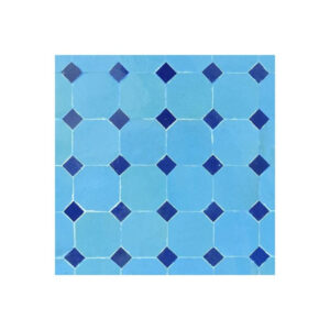 Moroccan Mosaic Blue Tile Collection - Handcrafted Elegance