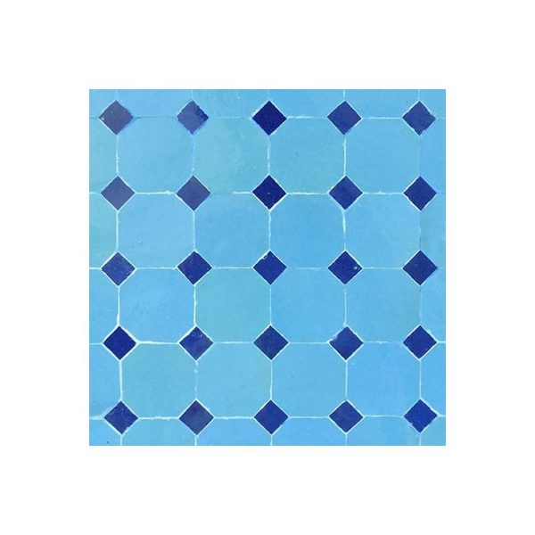 Moroccan Mosaic Blue Tile Collection - Handcrafted Elegance