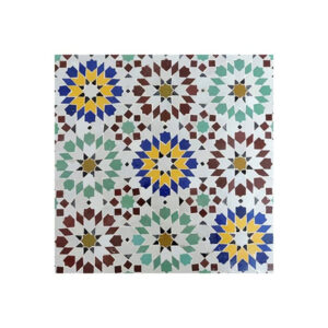 Captivating Moroccan Mosaic Tile - Multi-Color Geometric Design