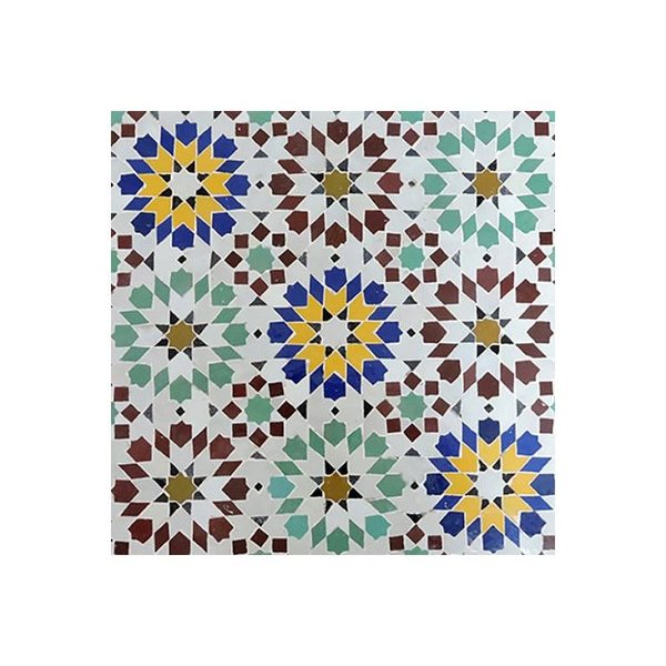 Captivating Moroccan Mosaic Tile – Multi-Color Geometric Design