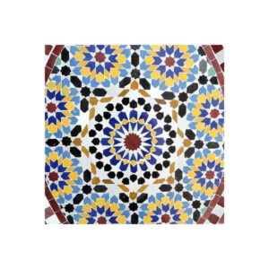 Moroccan Mosaic Pattern in Multi Colors - High-Quality Durable Tiles