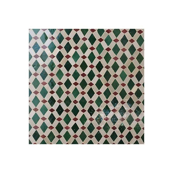 Moroccan Mosaic Tile: Vibrant Multi-Color Geometric Design