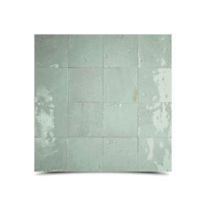 Solid Lark Green Moroccan Mosaic Tiles - Premium Handmade 6x6 Tiles