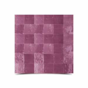 Handmade Purple Moroccan Mosaic Tiles - Durable 6x6, Indoor/Outdoor