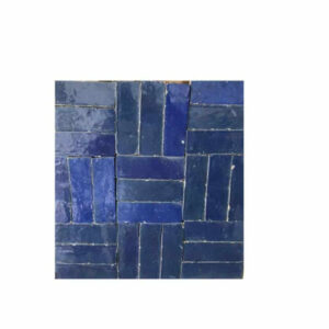 Royal Blue Handmade Moroccan Bejmat Tiles